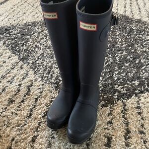 Hunter Classic Black Waterproof Boots